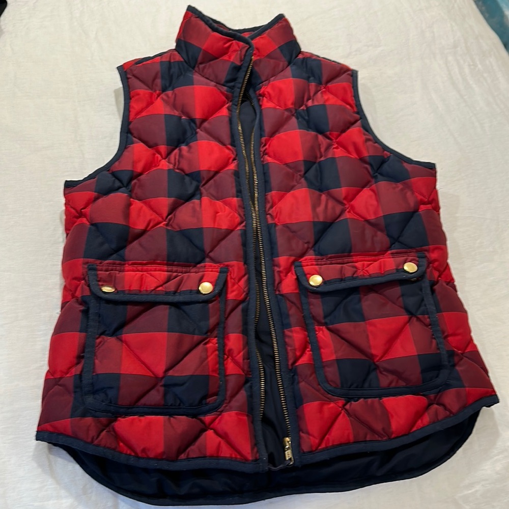J. Crew down puffer vest, S